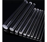 Clear Acrylic Round Rod Round 2mm 3mm 4mm 5mm 6mm 8mm 10mm 12mm 15mm 18mm 20mm 25mm 30mm 35mm 40mm 45mm 50mm 60mm 70mm 100mm(Length 300mm 1pc,70mm)