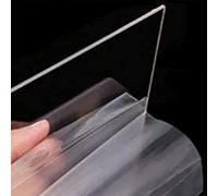 Clear Acrylic Sheet 1mm Thick, Transparent Plastic Sheet for Picture Frames, Display Stands, Menu Boards & DIY Projects - 5 PCS (101x152mm / 127x178(5X7INCH)