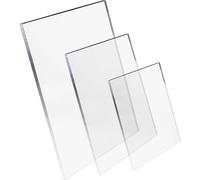 Clear Acrylic Sheet Bespoke Laser Cut to Size 2mm Thickness Perspex Glass Sheet 700mm x 600mm