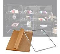 Clear Acrylic Sheets for DIY Craft, Sign Display, and Photo Projects, High-Quality Transparent Plastic Board