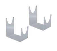 Clear Acrylic Shofar Stand, 2pcs Transparent Holder, Sturdy and Durable Display for Home Office Decor - Stable Security, Non - Yellowing Material, Perfect Shofar Display Solution