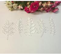 Clear Acrylic Sourdough Stencils,Set of 10 Botanical Leaf Bread Scoring Templates | Reusable, Food-Safe Baking Guide for Artisan Loaves & DIY Crafts (Acrylic)