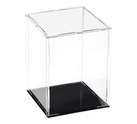 Clear Acrylic Storage Case - Removable Lid Display Cabinet for Action Figures 15x20x70cm/6x8x28in