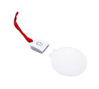 Clear Acrylic Sublimation Ornament With LED Light DIY Christmas Pendant Crafts Supplies Unique Holiday Decorations LED Sublimation Ornament