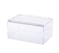 Clear Acrylic Tanks For Lizards Hermit-Crabs Frogs- Enclosure- Breeding Box