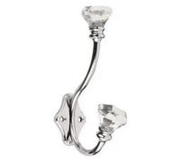 Clear Acrylic Tipped Hat & Coat Hook - Wall/door Mountable - Decohooks