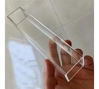 Clear Acrylic Tube Pmma Square Tube, Acrylic Square Hollow Transparent Pipe Length 240mm 490mm for Handicrafts Lighting Accessories 1pc(240MMX30X30X2MM)