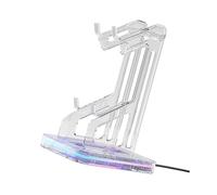 Clear Acrylic Video Game Joystick Organiser Built in I Double Game Controller Stand
