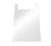 Clear Acrylic Wall Spacer Panel 16.5x12x0.5cm Invisible Protection For | Transparent acrylic material protects walls reusable easy peel-and-place setup stable spacing maintains room