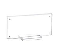 Clear Acrylics Bill Holder Paper Money Display Frame, Currency Holder Ticket Protector Case Stand