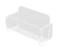 Clear Acrylics Business Card Stand Business Card Holder Desk Organizers Name Display Stand For Office Acrylic Display