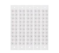 Clear Acupuncture Beads - Disposable Auricular Ear Stickers for Massage, Easy to Use Acupressure Patches(C(100 PCS))