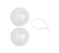 Clear Adhesive No Drill Furniture Wall Anchors Straps for Bookshelf Dresser