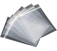 Clear Airport Security Plastic Grip Seal Bags for Holiday Travel Hand Luggage - 19x19cm (10)