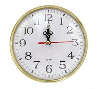 Clear and Easy to Read Arabic Numeral Clock Insert, 130mm Diameter, DIY or Replacement for Clock Projects