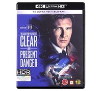 Clear and Present Danger 4K [Blu-Ray] [Region Free] (English audio. English subtitles)