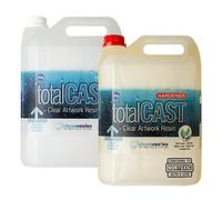 Clear Art Resin, totalCAST 10 Kilo kit (10 Litre / 2.65 Gallon)