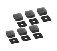 Clear Audio Foam Shield for Insta360 X5 for x4 X3 Clear Audio | Effective wind noise reduction, soft sponge material, secure custom fit, 6-piece for value pack, ideal for outdoor vlogs