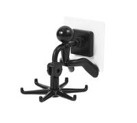 Clear Bathroom Kitchen Hooks, Heavy-Duty Fell-Adhesive Wall Hangers; Durable Door Rack Suction Cup.