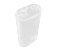 Clear Battery Organizer Transparent Dust-Proof Portable See-Through