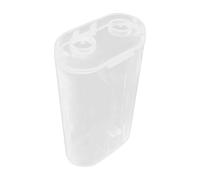 Clear Battery Storage Box - Transparent Battery Storage Box | AA Battery Protector Container | Portable Battery Organizer | Storage Case Holder