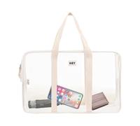 Clear Beach Tote Waterproof Zipper Portable Transparent Storage Pouch