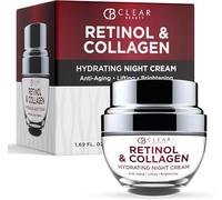 Clear Beauty Retinol & Collagen Hydrating Night Face Cream Anti-aging Replenishing 50ml