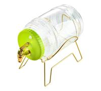 Clear Beverage Dispenser with Stand 3.50L Ice Teas Brewing Container Fridges Drinks Dispensers Cold Drink Holder Container with Lid and Tap