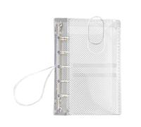 Clear Binder Notebook, Lightweight Design, 9x12.5cm, Photo Card Binder, Tri-fold Card Portf-olio, Easy to Organize, Ideal for Collectors and Students
