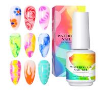 Clear Blooming - 15ml Blossom for Women, Long-Lasting Polish | 15ml Creative Nail Design for Travel, Home, School, Outdoor Use, Business Trip, Gift Ideas, Manicure Lovers