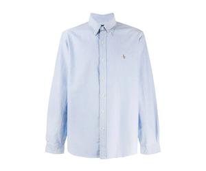 Clear Blue Button-Down Shirt - male - Polo Ralph Lauren - Casual Shirts - Blue - L - Shirts L