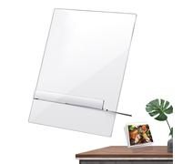 Clear Book Stand | Tablet Recipe Books Display Shelf,Multi-Purpose Display Shelf | for Family Friends Indoor Kitchen Home Work Library School Museum Cookbook Recipes
