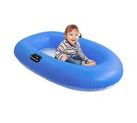 Clear Bottom Lake Raft - PVC Inflatable Watercraft, Family Lake Float, 62.9 x 43.3 Inch Air Boat with View Through the Basi Clear Bottom Lake Raft PVC Inflatable Watercraft Family Float