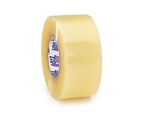 Clear (Branded Big Tape) Tape Parcel Packing Packaging for Parcel and Box Sealing 48MM x 150M Rolls - (6 Rolls)