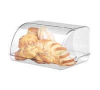 Clear Bread Box, Acrylic Bread Box For, Food Storage Bin, Snacks Keeper With Lid, Makeup Organizer, Multifunctional Reusable Storage Container