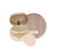 Clear & Bright Silk 2-in-1 Compact Powder | Daily Makeup | Oil-Free & Sweat-Resistant Formula | Suitable for All Skin Types | Marble-01