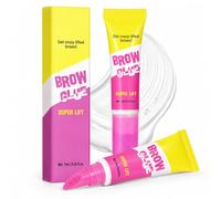 Clear Brow Gel,Brow Glue for Strong Hold,Lifted Laminated Brows | Transparent lightweight formula helps tame unruly hairs create soft, feathered arches for everyday brow makeup