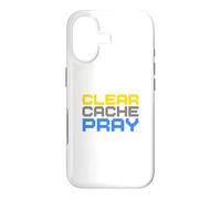 Clear Cache Pray Case for iPhone 17