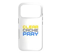 Clear Cache Pray Case for iPhone 17 Pro