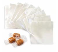 Clear Candy Wrappers 600-pk (5 x 5 in) - Cellophane Candy Wrappers