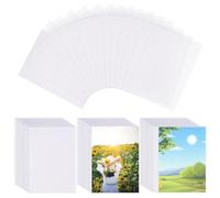 Clear Card Sleeves,300 PCS Standard Card Sleeves Top Loading Sleeves Ultra-Clear Card Protector Standard Top Loaders for Game Cards Football Cards