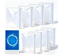 Clear Card Sleeves 800 Pcs, 66 x 91 mm Standard Size Trading Card Protector, PP Penny Sleeves Fit for TCG, MTG, Sport, Collectible Game Cards, Ultra-Clear Waterproof for Cards Storage & Display