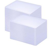Clear Card Sleeves, Standard Size Trading Card Sleeves Cards Protector Fit for MTG, Football, Sports, Game Cards, 3 x 4 in(100 Pack)