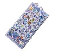 Clear Cartoon Animal Sticker Water Resistant for Scrapbooking Journal Planner Kids Motivational Sticker for Rewarding Decoration