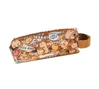 Clear Cartoon Pencil Case Water Resistant Zippered Pen Pencil Pouches Pen Organizers Travel Makeup Bag for Student Women Kids Holder