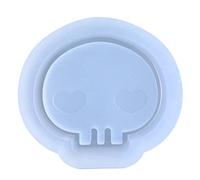 Clear Cartoon Silicone Molds Resin Casting Shaker Mold Epoxy for Pendant Jewelry Making