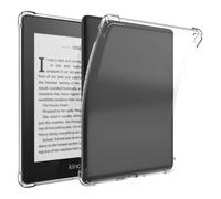 Clear Case Compatible with 7 Inch Kindle Paperwhite 2024 12th Gen and Kindle Colorsoft Signature Edition, Soft Flexible TPU Back Cover, Scratch-Proof Protection Thin Slim Cove (Four-corner Anti-fall)