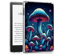 Clear Case for 6.8 Kindle Paperwhite (11th Generation-2021)/Kindle Paperwhite Signature Edition Slim Lightweight Shockproof TPU Silicone Cover for Kids Women,Colorful Mushroom