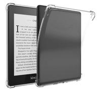 Clear Case for 7 Inch Kindle Paperwhite 12th Gen 2024 and Kindle Colorsoft, Soft Transparent TPU Cover, Slim Cover Scratch-Proof Protection Lightweight (Four corners anti-fall)