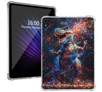 Clear Case for iPad 10th Generation, for iPad 10.9 2022 Clear Case, Ultra-Thin Lightweight Cover with Soft Transparent TPU Bumpers and Precise Cutouts for iPad 10 Case 2022, T-rex